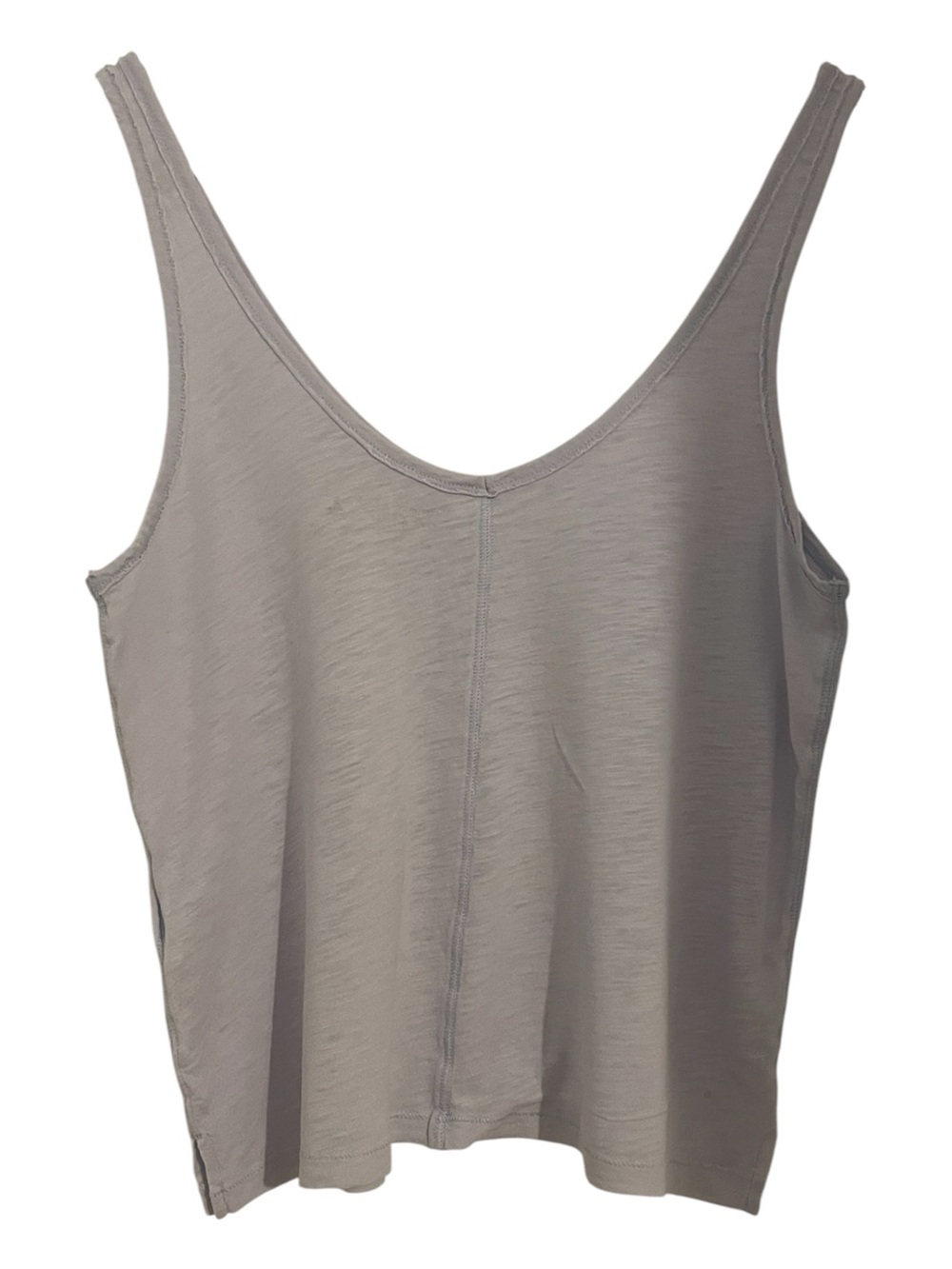 Abercrombie & Fitch Women's V-Neck Tank Top - Light Blue Size Small